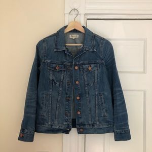 Madewell Jean/Denim Jacket Pinter Wash Small
